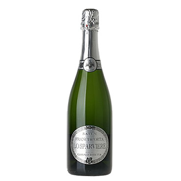 Lo Sparviere Franciacorta saten docg dry sparkling wine Gussalli Beretta Lombardy - Sparkling and prosecco