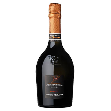 Prosecco Valdobbiadene superiore docg extra dry sparkling wine Borgo Molino Veneto - Sparkling and prosecco