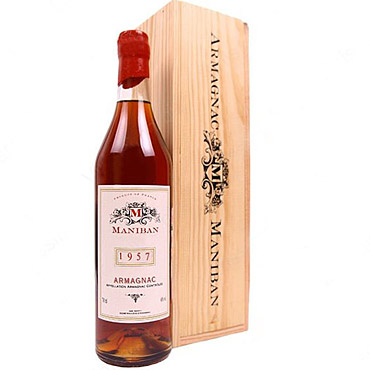 bas armagnac chateau de maniban millesimes 1957 - Bas Armagnac
