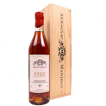 bas armagnac chateau de maniban millesimes 1962 - Bas Armagnac