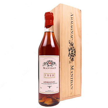 bas armagnac chateau de maniban millesimes 1969 - Bas Armagnac