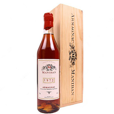 bas armagnac chateau de maniban millesimes 1972 - Bas Armagnac