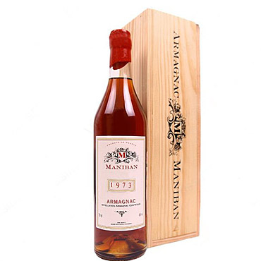 bas armagnac chateau de maniban millesimes 1973 - Bas Armagnac