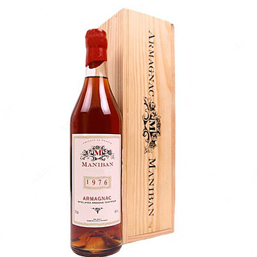 bas armagnac chateau de maniban millesimes 1976 - Bas Armagnac