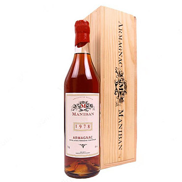 bas armagnac chateau de maniban millesimes 1978 - Bas Armagnac