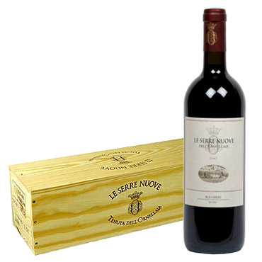 le serre nuove magnum Bolgheri doc red wine Ornellaia 2017 Tuscany - Magnum