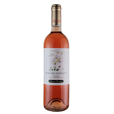 rosa del castagno syrah toscano igt rosso vino rosato fabrizio dionisio 2018 - Vini Rosati