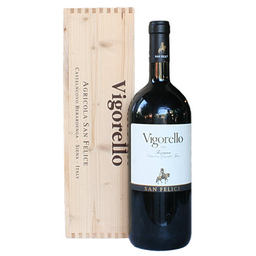 vigorello magnum toscana igt red wine san felice 1997 Tuscany - Magnum