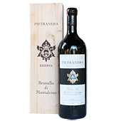 Brunello Montalcino Doppelmagnum Riserva Pietranera docg Rotwein Centolani 1997 Toskana