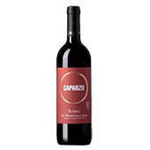 rosso di montalcino doc red wine Caparzo  2013 Tuscany