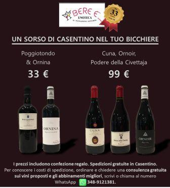 Cassetta offerta tre bottiglie Pinot Nero: Cuna, Civettaja, Ornoir - Red Wines